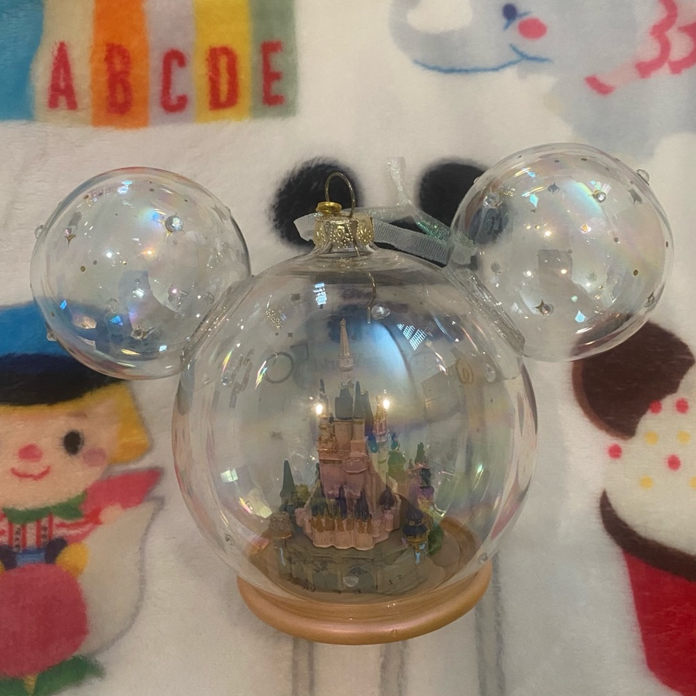 Walt Disney World 50th Anniversary Cinderella Castle Ornament